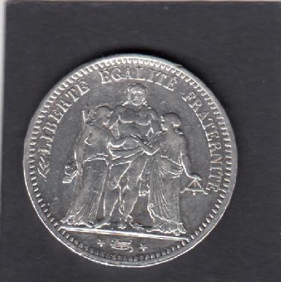 Beschrijving: 5 Francs HERCULES